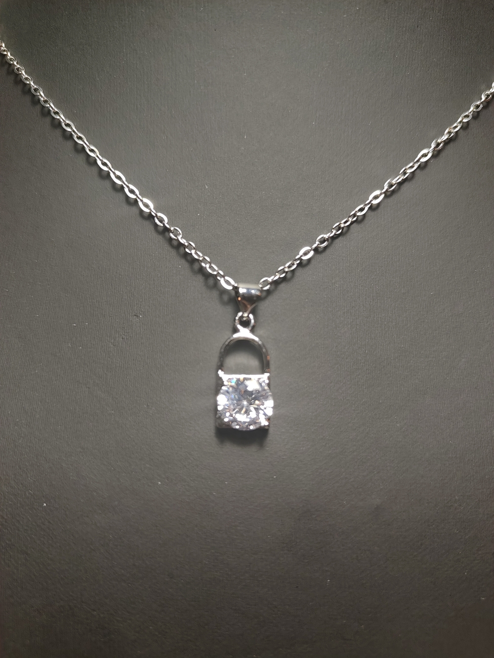 Padlock Pendant Necklace